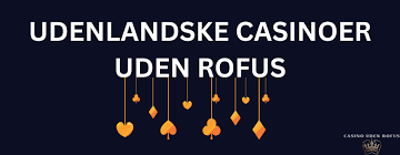 Casino Uden ROFUS Uden NemID - Find Dine Muligheder